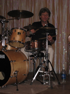 Billy Neumeister on drums